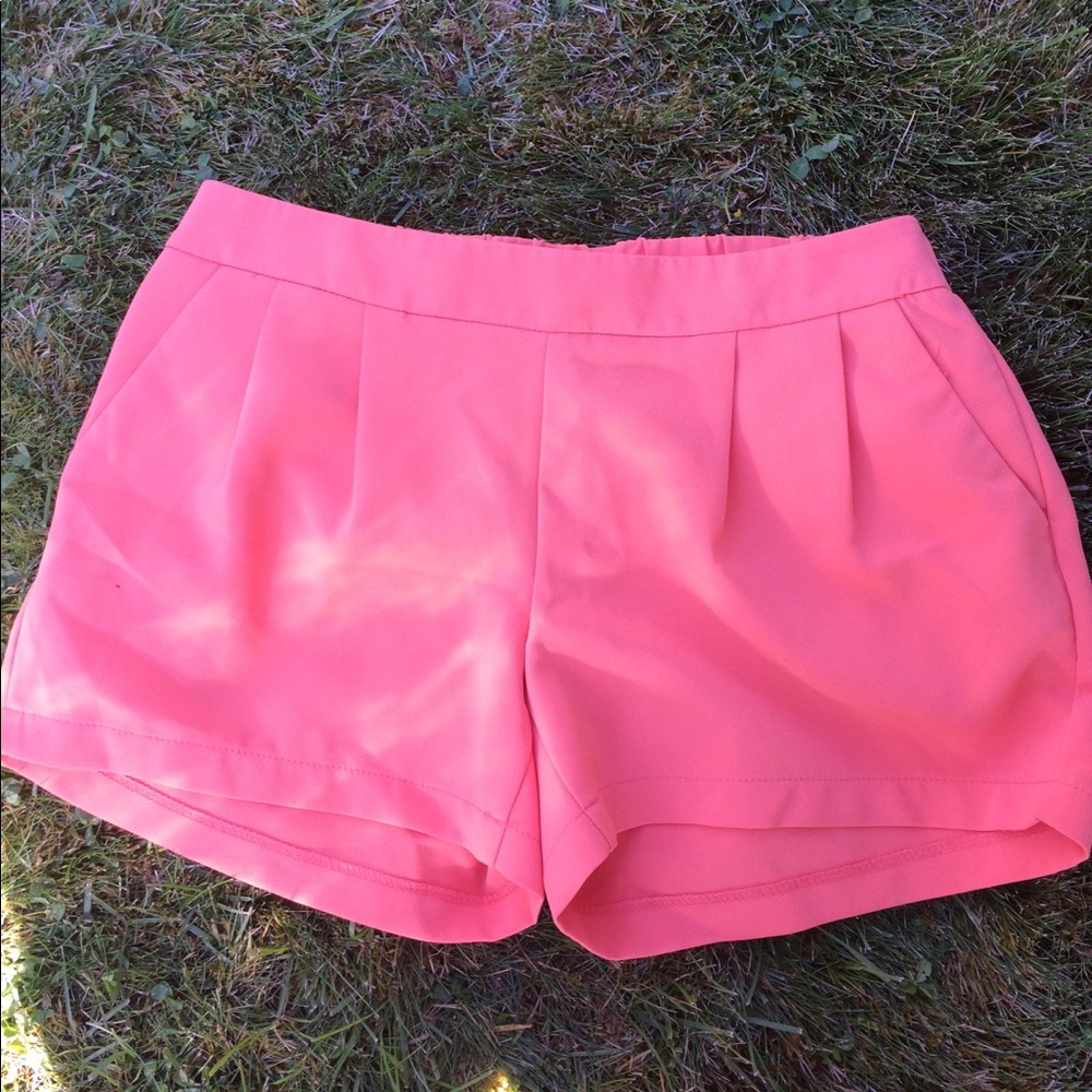 Pink shorts